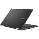 Лаптоп 2 in 1 ASUS Vivobook Flip 14 TP470EA, Intel® Core™ i5-1135G7, 14", Full HD, RAM 8GB, 256GB SSD, Intel® Iris® Xᵉ Graphics, Windows 11 Home S, Indie Black
