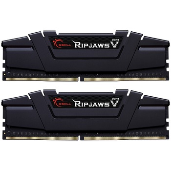 Memorie G.SKILL Ripjaws V, 16GB(2x8GB) DDR4, 4400MHz CL17, Dual Channel Kit Memorie G.SKILL Ripjaws V, 16GB(2x8GB) DDR4, 4400MHz CL17, Dual Channel Kit