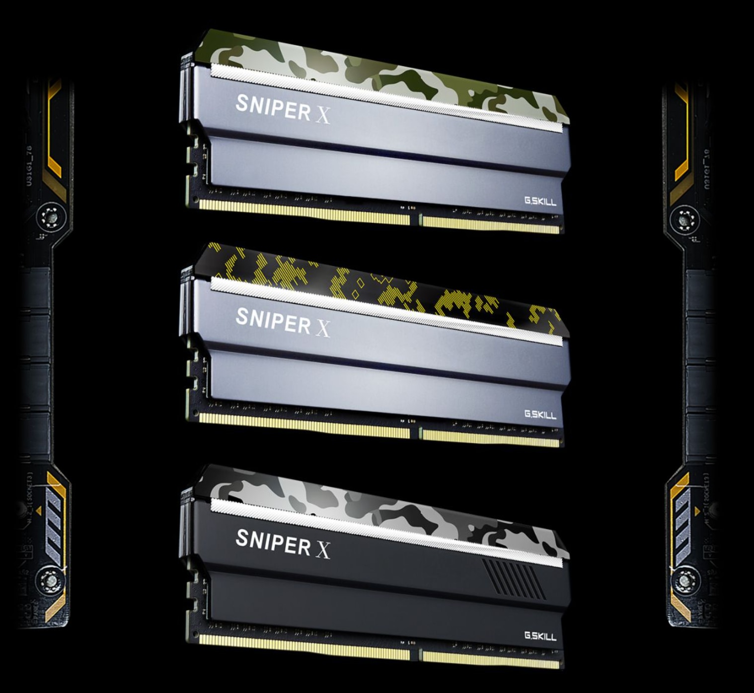 Memorie G.SKILL Sniper X Digital Camo, 16GB(2x8GB) DDR4, 3000MHz