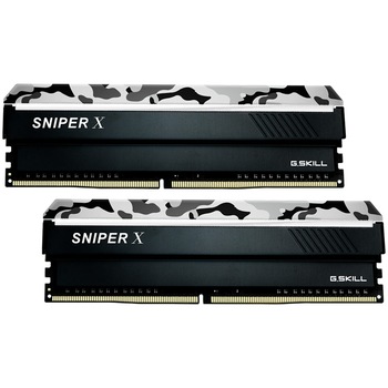 Memorie G.SKILL Sniper X Urban Camo, 32GB(2x16GB) DDR4, 3000MHz CL16, Dual Channel Kit