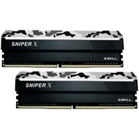 Memorie G.SKILL Sniper X Urban Camo, 32GB(2x16GB) DDR4, 3000MHz CL16, Dual Channel Kit
