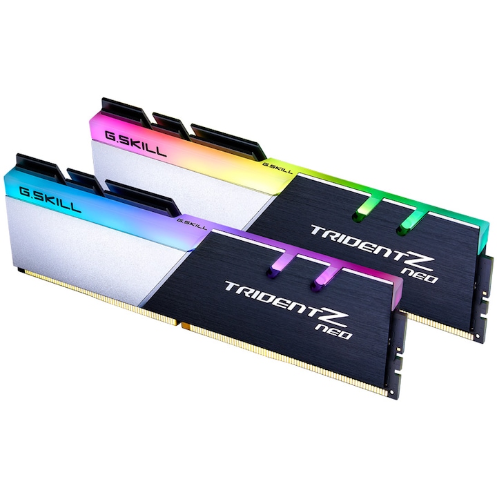 G.SKILL Trident Z Neo memória, 16GB(2x8GB) DDR4, 3600MHz CL18, Dual Channel Kit
