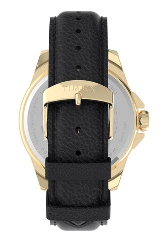 Timex City Collection Essex Avenue - Orologio Uomo Multi Quadrante, Cassa 44mm, Cinturino Acciaio