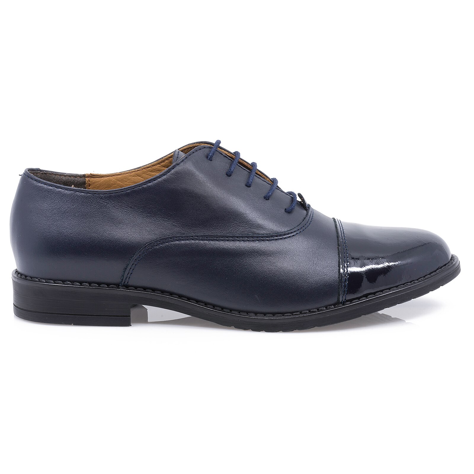 Pantofi dama, Caspian, Cas-Mania, casual, piele naturala, Bleumarin