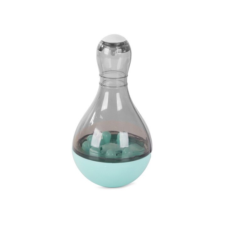 Jucarie pentru catei, Zola®, cu dispenser de mancare, 16x8 cm, verde