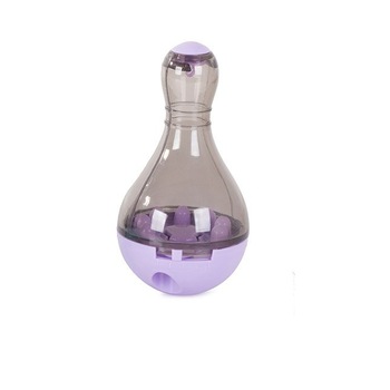 Jucarie pentru catei, Zola®, cu dispenser de mancare, 16x8 cm, roz Jucarie pentru catei, Zola®, cu dispenser de mancare, 16x8 cm, roz