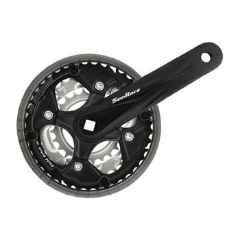 Angrenaj Pedalier SUNRACE FCM500 42/34/24T- 7/8v Negru 170 mm Angrenaj Pedalier SUNRACE FCM500 42/34/24T- 7/8v Negru 170 mm
