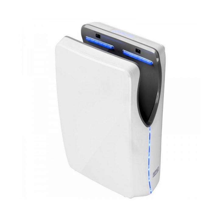 DacEnergy Függőleges kézszárító, ABS, HEPA szűrő, 1550 W, Tűzálló, 54 x 32 x 18 cm, Fehér