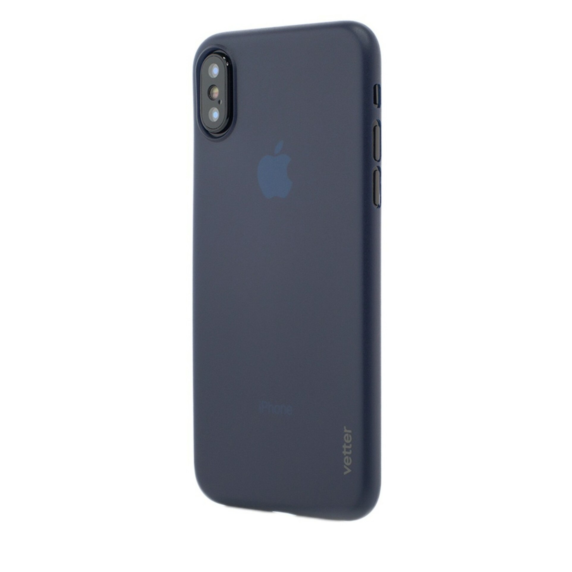 Husa de protectie Vetter pentru iPhone XS, X, Clip-On, Ultra Thin Air Series, Blue