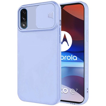 Husa pentru Motorola Moto E7 Power / E7i Power camshield blue Husa pentru Motorola Moto E7 Power / E7i Power camshield blue