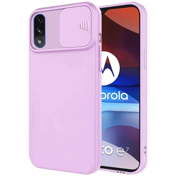 Husa pentru Motorola Moto E7 Power / E7i Power camshield purple Husa pentru Motorola Moto E7 Power / E7i Power camshield purple