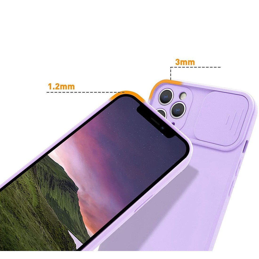 ALAMO Cover Sfumata Per Motorola Moto E7 Power / E7i Power Silicone TPU Traslucido Oro Rosa