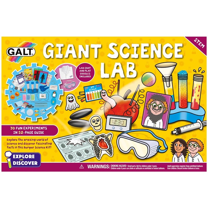 Set experimente - Giant Science Lab