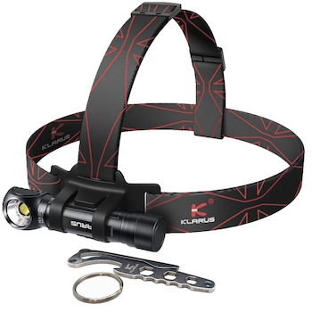 Pachet Lanterna Frontala Puternica Klarus HA2C, 3200 lumeni, 141 metri si Klarus EDC Mini Tool Pachet Lanterna Frontala Puternica Klarus HA2C, 3200 lumeni, 141 metri si Klarus EDC Mini Tool