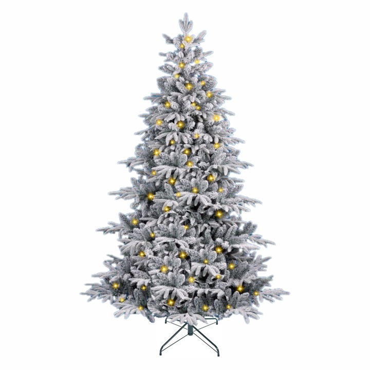 Brad artificial Gillam Premium flock Smart LED 180 cm cu ACE 3D si 2D