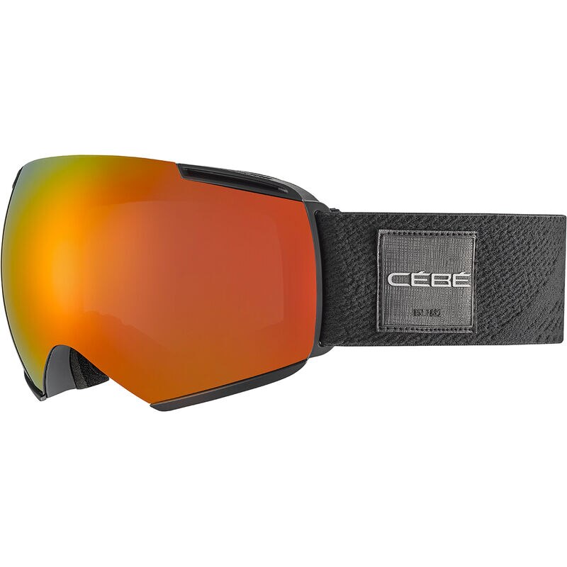 Ochelari ski Cebe Icone, Matt Black Fire, marime L, lentile S1-S3