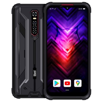 Telefon mobil iHunt Cyber Wolf 5G, Dual SIM, 128GB, 8GB RAM, 5G, Black Telefon mobil iHunt Cyber Wolf 5G, Dual SIM, 128GB, 8GB RAM, 5G, Black