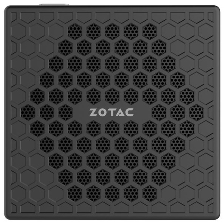 Zotac ZBOX CI329 Nano Barebone Mini Asztali Számítógép, Intel Celeron N4100 processzorral, max. 2.4 Ghz, RAM nélkül, Tárhely nélkül, Wi-Fi, Intel UHD Graphics 600, Operációs rendszer nélkül