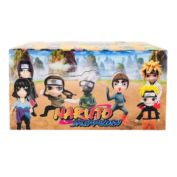Kit 24 plicuri Naruto Shippuden cu figurina si cartonase surpriza, Mistery Box Kit 24 plicuri Naruto Shippuden cu figurina si cartonase surpriza, Mistery Box