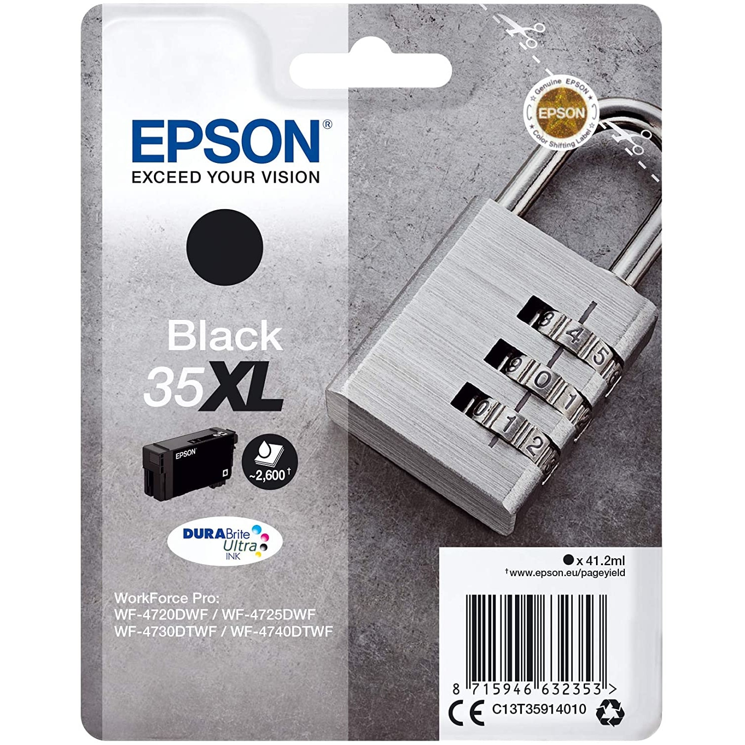 Cartus reincarcabil EPSON Black 35XL