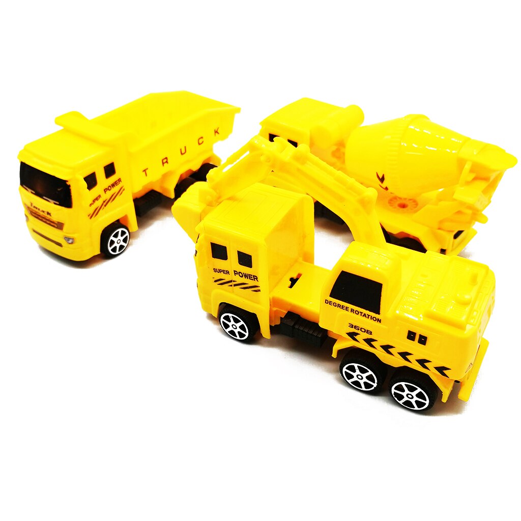 Set 3 utilaje de constructii Team Truck, Vision®