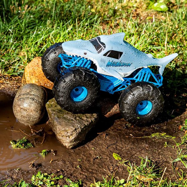 Masinuta cu Telecomanda Monster Jam- Megalodon Storm 1:15 - eMAG.ro