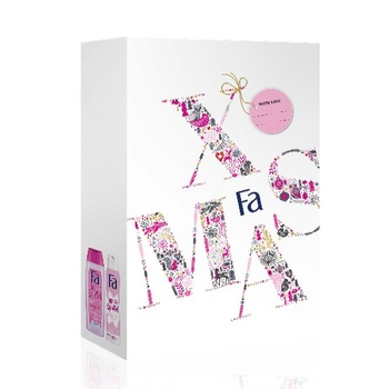 Set cadou Fa Get Spiritual: Gel de dus, 250ml + Deodorant spray anti-perspirant, 150ml Set cadou Fa Get Spiritual: Gel de dus, 250ml + Deodorant spray anti-perspirant, 150ml