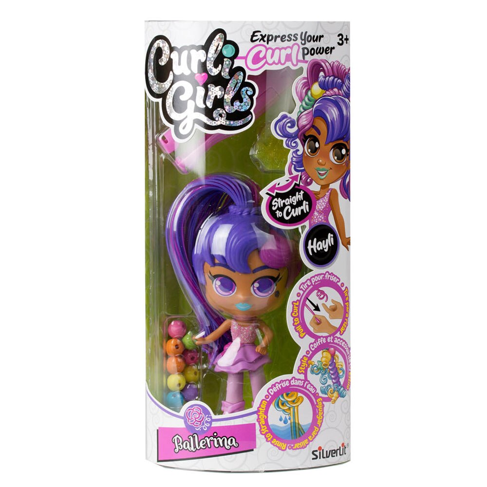 Papusa Curli Girs Ballerina,Hayli