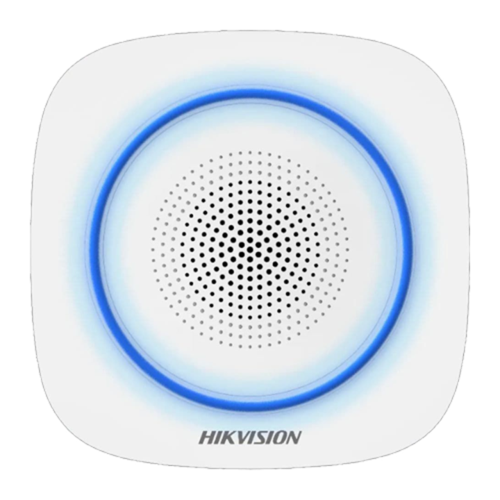 AX PRO Вътрешна безжична сирена, 868Mhz - HIKVISION DS-PS1-I-WE-B