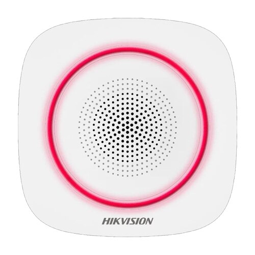 Sirena wireless AX PRO de interior cu led rosu, 868Mhz - HIKVISION DS-PS1-I-WE-R