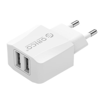 Incarcator Orico CG10-2U 10.5W USB alb Incarcator Orico CG10-2U 10.5W USB alb