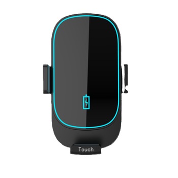 Incarcator wireless suport auto Qi Fast Charging 15W, LED, Touch Senzor, prindere ventilatie, compatibil iPhone 13/12/11/X/8, Samsung, Huawei, plus Adaptor QC3.0 18W Fast Charge, negru, Joyon® Incarcator wireless suport auto Qi Fast Charging 15W, LED, Touch Senzor, prindere ventilatie, compatibil iPhone 13/12/11/X/8, Samsung, Huawei, plus Adaptor QC3.0 18W Fast Charge, negru, Joyon®