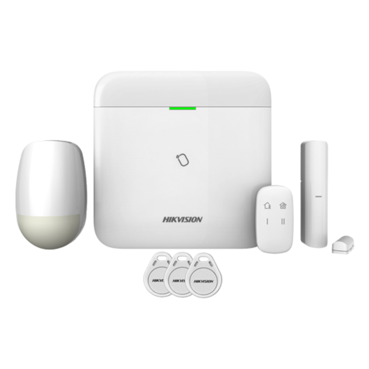Дали алармиращата безжична система AX PRO, LAN+ Wi-Fi + 3G/4G + RFID - HIKVISION DS-PWA96-KIT-WE