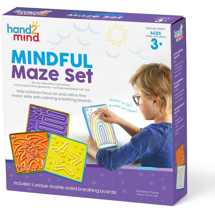 Set tactil Hand2Mind Prin labirint