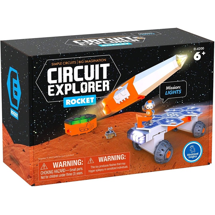 Circuit Explorer игра космическа мисия Lumini