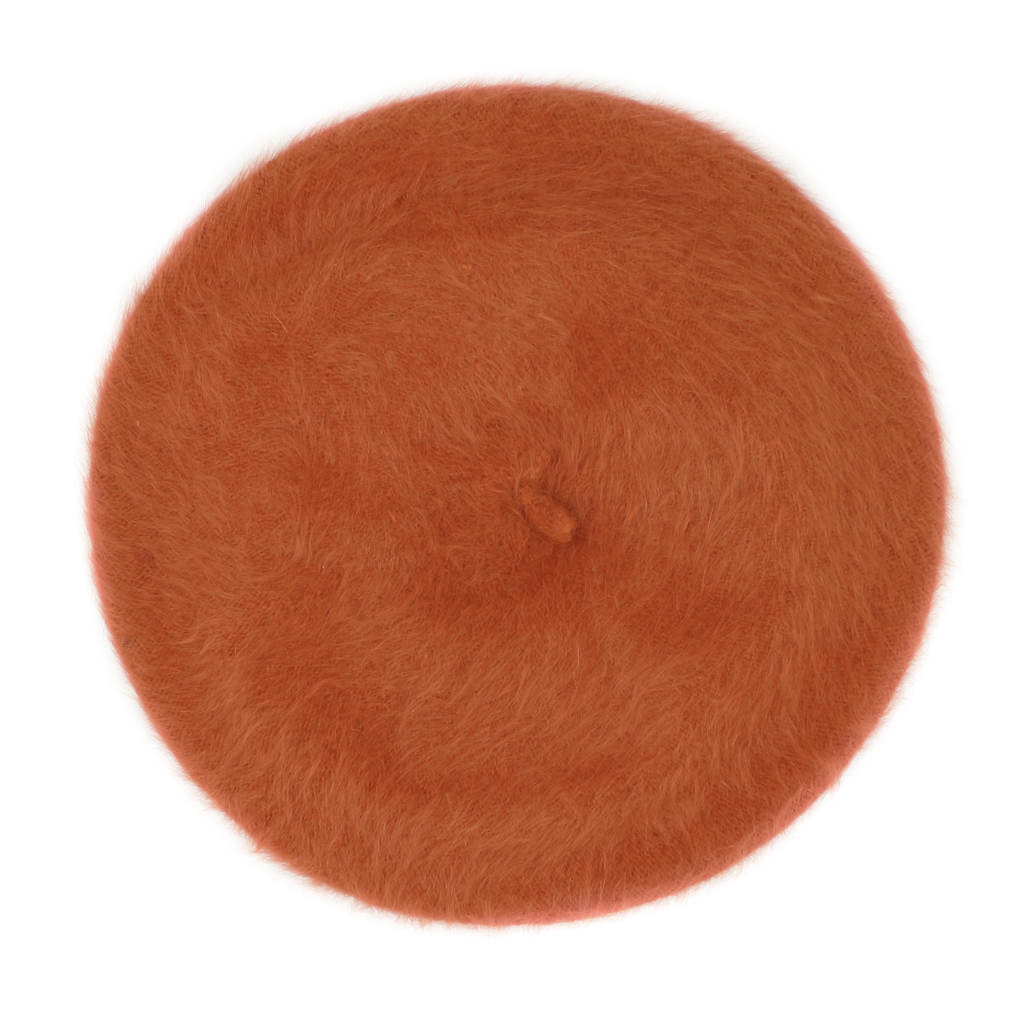 Bereta de dama, Portocaliu, 100% angora - BSC301