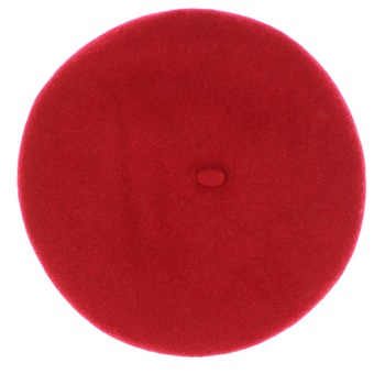 Bereta de dama, 90% lana 10% acrylic, Rosu cu snur reglabil - BSC318 Bereta de dama, 90% lana 10% acrylic, Rosu cu snur reglabil - BSC318