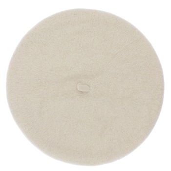 Bereta de dama, 90% lana 10% acrylic, Crem cu snur reglabil - BSC325 Bereta de dama, 90% lana 10% acrylic, Crem cu snur reglabil - BSC325