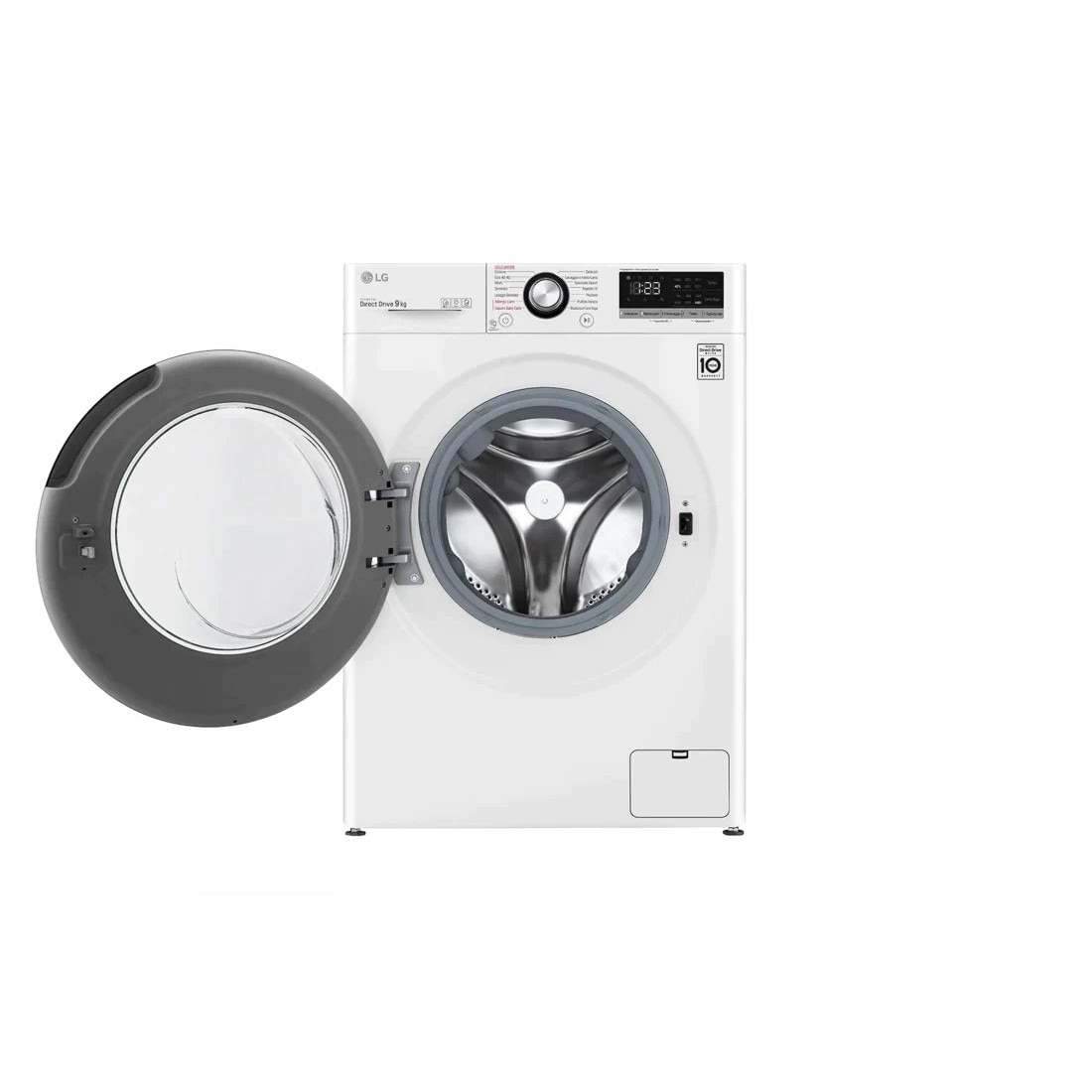 Masina de spalat rufe frontala LG F4WV329S0E, 9 kg, 1400rpm, Clasa B, alb