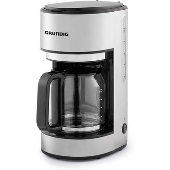 Cafetiera Grundig KM 5620, 1000 W, 1.25 l, 10 cesti, Inox Cafetiera Grundig KM 5620, 1000 W, 1.25 l, 10 cesti, Inox