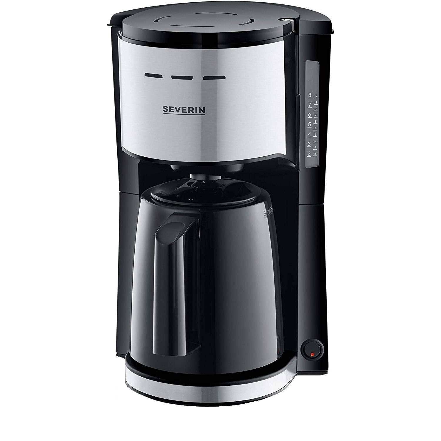 Cafetiera Severin KA 9251, 1000 W, 1 l, Negru