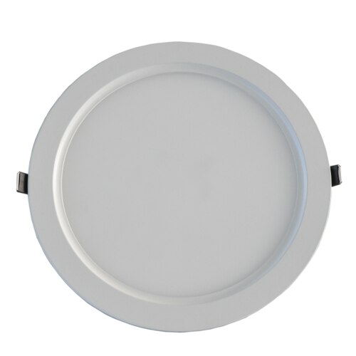 Corp incastrabil rotund, 24W, Alb natural