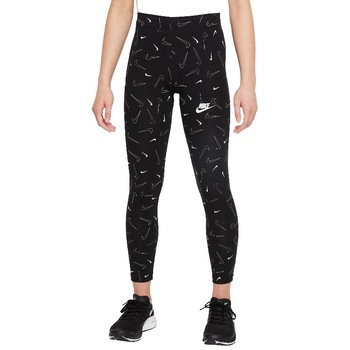 Colanti Nike Sportswear Favorites JR DD7419-010, Fete, Negru Colanti Nike Sportswear Favorites JR DD7419-010, Fete, Negru