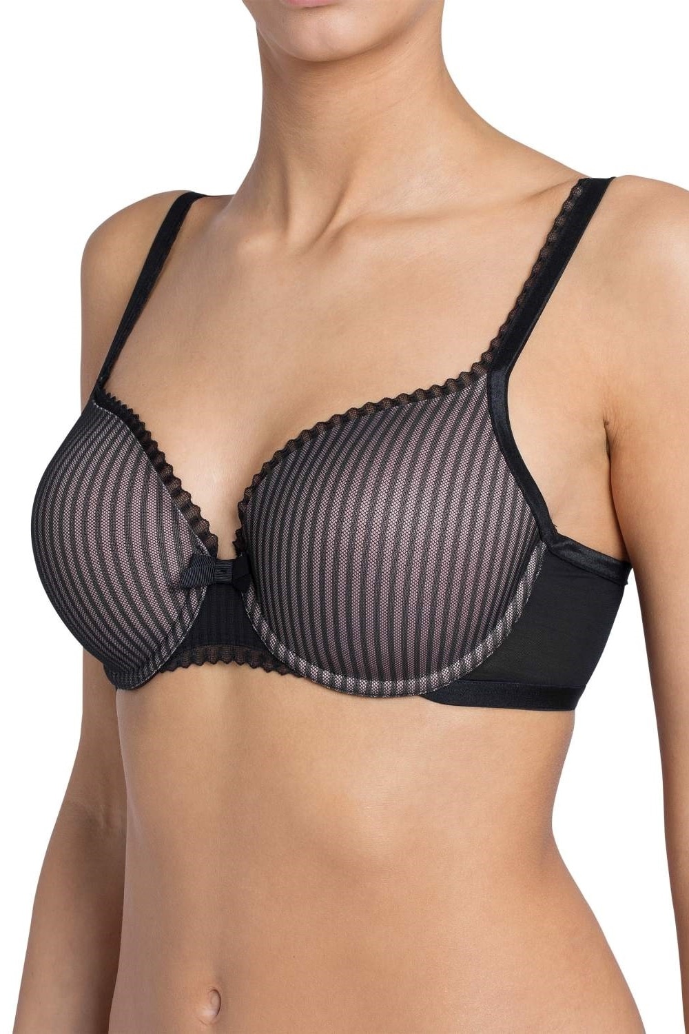 Sutien Triumph, Beauty-Full Idol WP, Negru/Bej, 85H