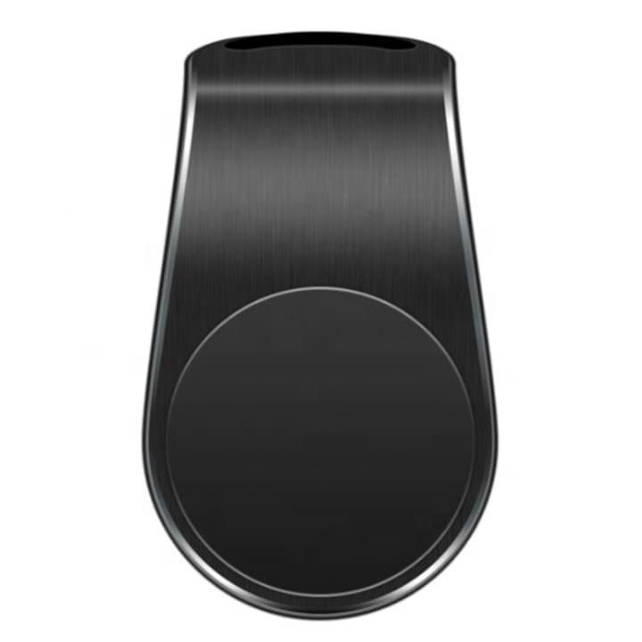 Suport Telefon Auto, Magnetic, Universal, pentru Grila de Ventilatie, YULMI, Negru
