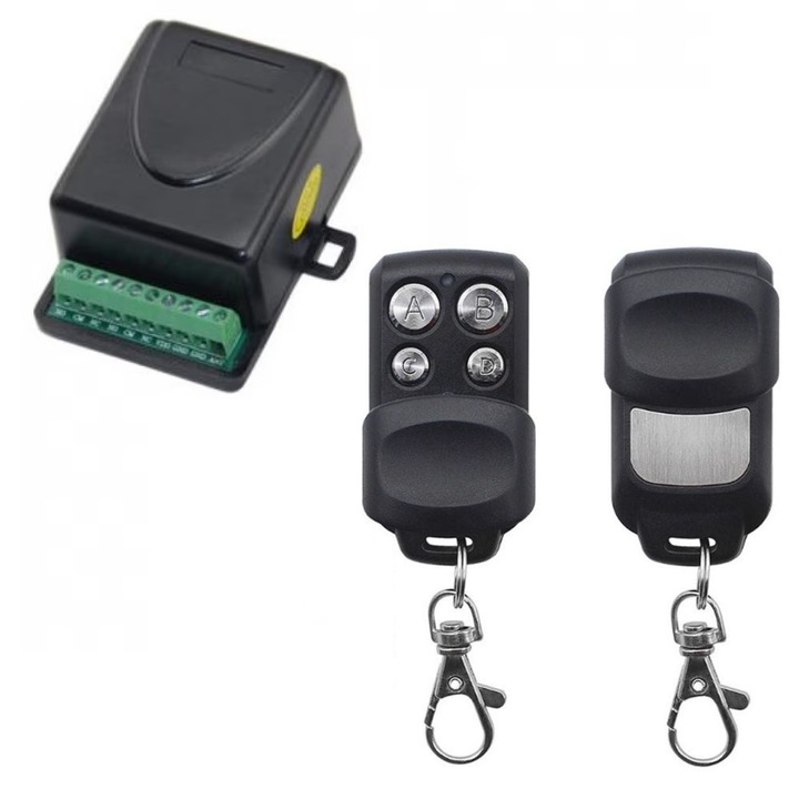 Modul pentru automatizari porti, X-house, receptor + 2 telecomenzi