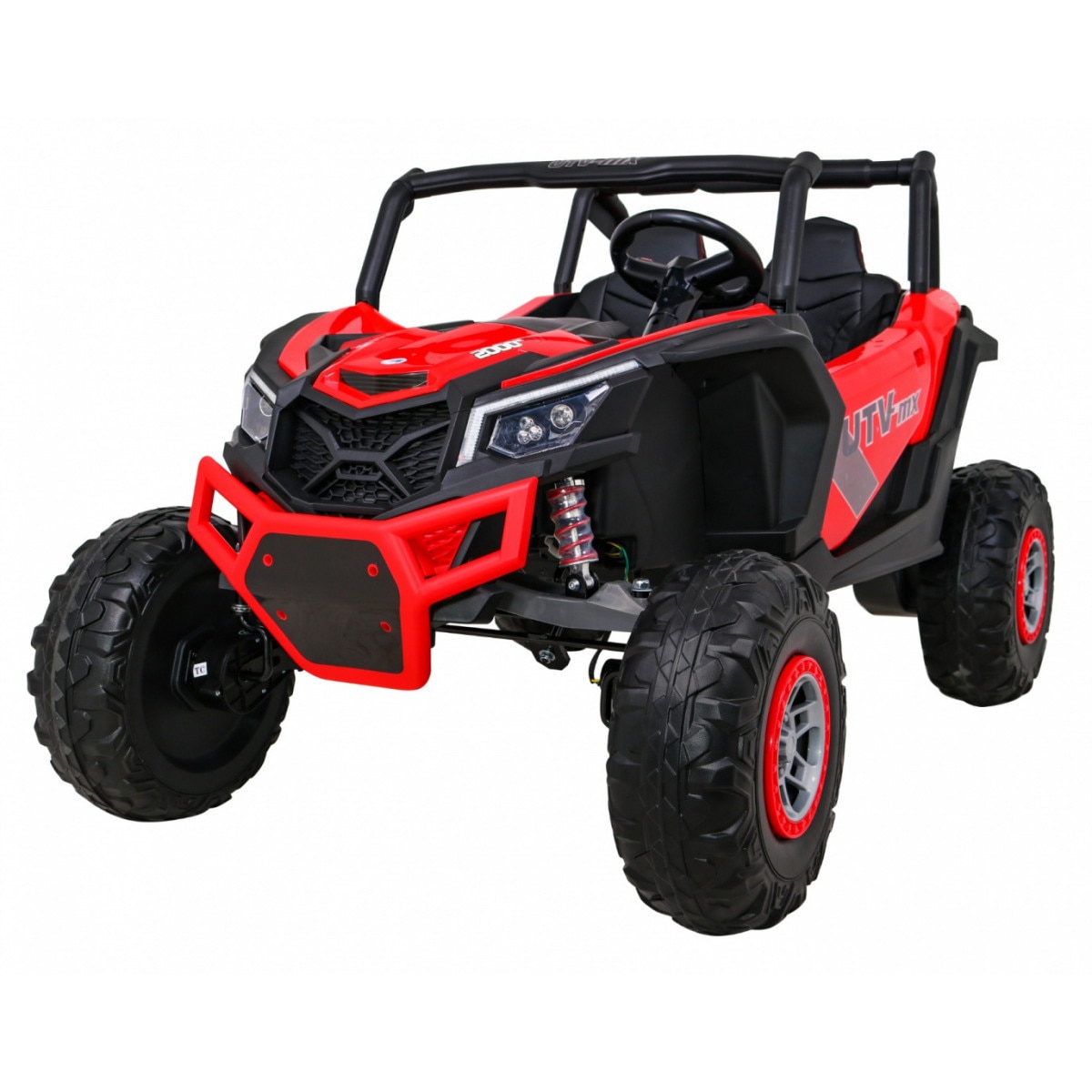 Masinuta electrica pentru copii Buggy UTV-MX cu 2 locuri 4x4 24 Volti (613) Rosu