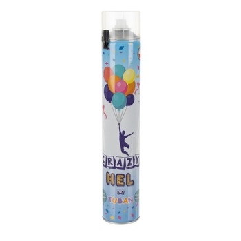 Tub cu Heliu Crazy Hel de unica folosinta, 34 x 6.5 x 6.5 cm, Multicolor Tub cu Heliu Crazy Hel de unica folosinta, 34 x 6.5 x 6.5 cm, Multicolor