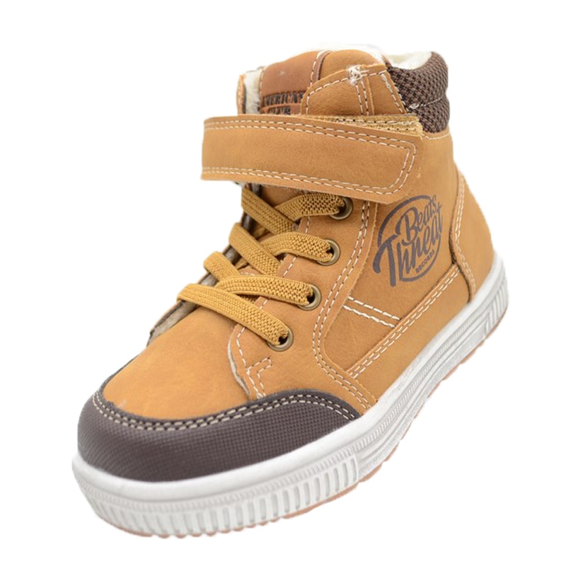 Ghete imblanite pentru baieti American Club XD 22/21-B-27, Galben 64958