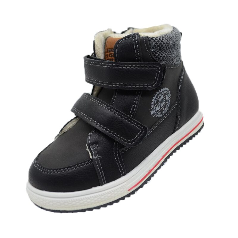 Ghete imblanite pentru baieti American Club XD 24/21-27, Negru 64952